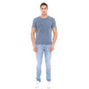 Stone Washed Plain Men's T-shirt