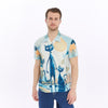 PLAYFULLY CAT Patterned Print Men's Regular Shirt