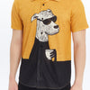 CILLING DOG Patterned Print Men's Regular Shirt