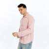 Stone WashedPlain Long Sleeve Men's Shirt
