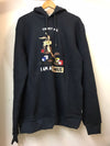 Trust Me I am GeniusPrint Men's CottonNavy Blue Hoodie