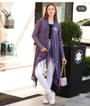 Waterfall Fringe Long Cardigan