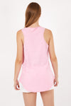 Pink Red Hat Cat Animal Cotton Women Vest