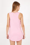Pink Google Cat Animal Printed Cotton Women Vest
