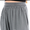 ELASTANE WAIST TAPERED LEG COTTONTROUSER
