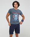King Road The Full Performance Washed Regular T-Shirt