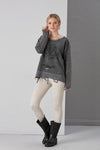 Stone Washed Tree Of LifeCotton Women Sweatshirt