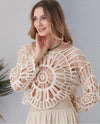 CROCHET LACE CROP TOP