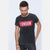 S-Ponder Anthracite Stone Washed London Printed Cotton T-shirt Tee Top
