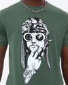 Musician Kurt Cobain Portrait Men's T-shirt