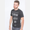 Black T.M McCARTY 1955 Guitar Patent Printed Cotton T-Shirt 