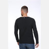 Black Long Sleeve Cotton T-shirt - S-Ponder Shop