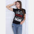 Black Search Engine Bicycle Printed Cotton Women T-shirt Tee Top S-Ponder