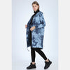Blue Long Tie Die Cotton Cardigan with Hood - S-Ponder Shop 