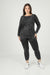 SKIN FIT CUT OUT WASHED COTTON LOUNGE-WEAR