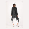 Fringe Long Hoodie KnittedCardigan