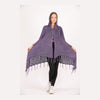Fringe Long Hoodie KnittedCardigan