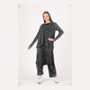 Black Oversize Bohemian Woman Pants with Pocket Details Trousers Shalwar S-Ponder